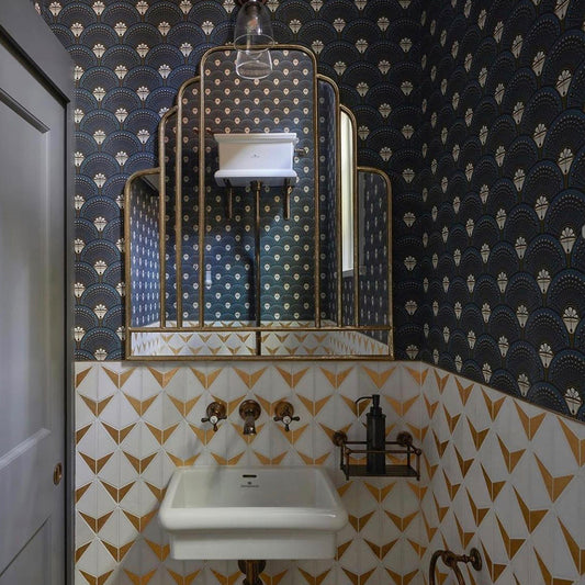 Bathroom wallpaper