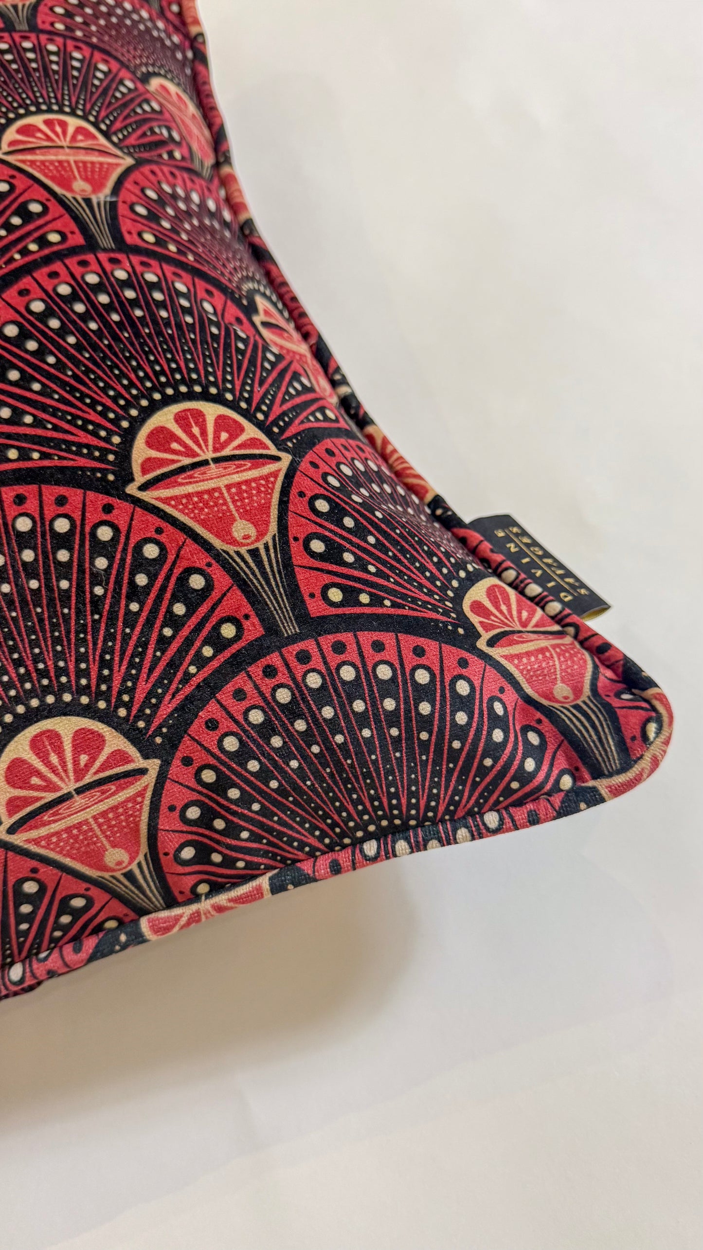Sample Sale: Deco Martini 'Moulin Rouge' Velvet Cushion