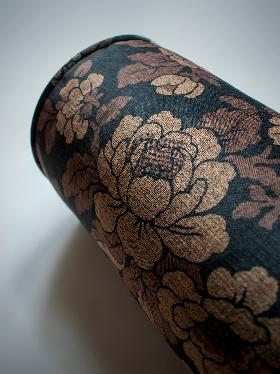 Drunken Monkey 'Black Gold' Recycled Velvet Sample
