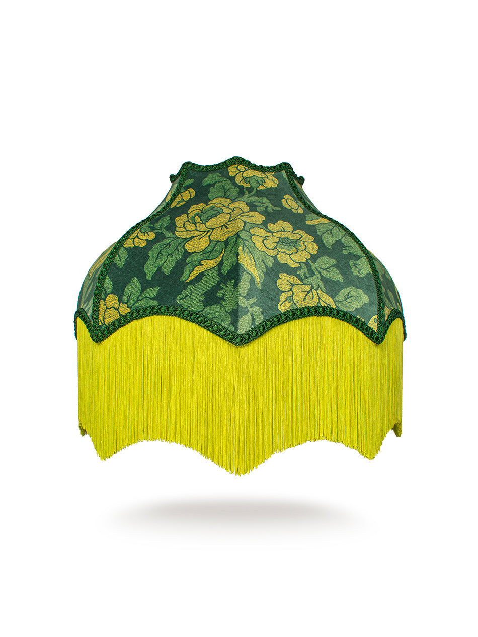 Drunken Monkey 'Jungle' Fringed Lampshade