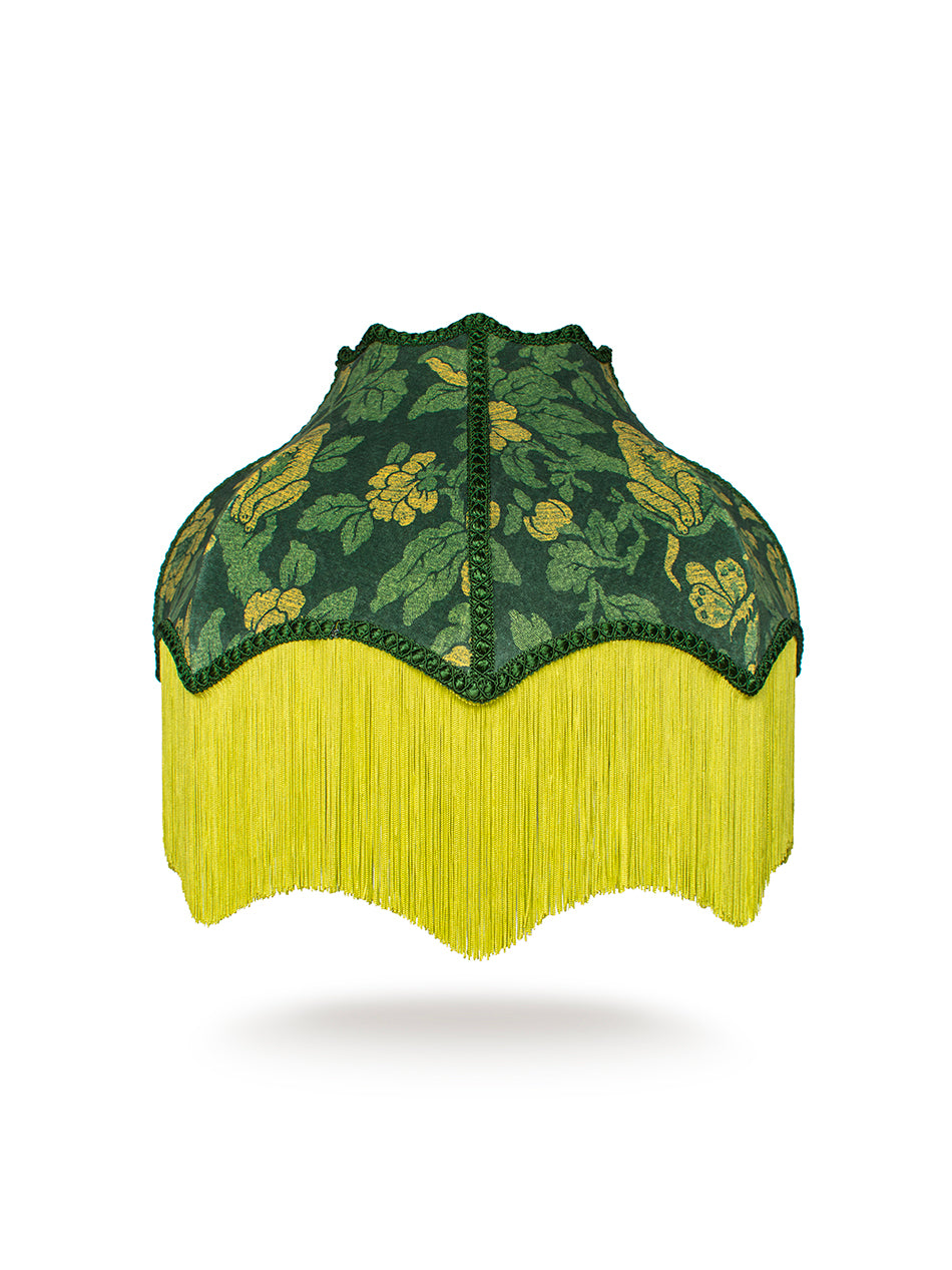 Drunken Monkey 'Jungle' Fringed Lampshade