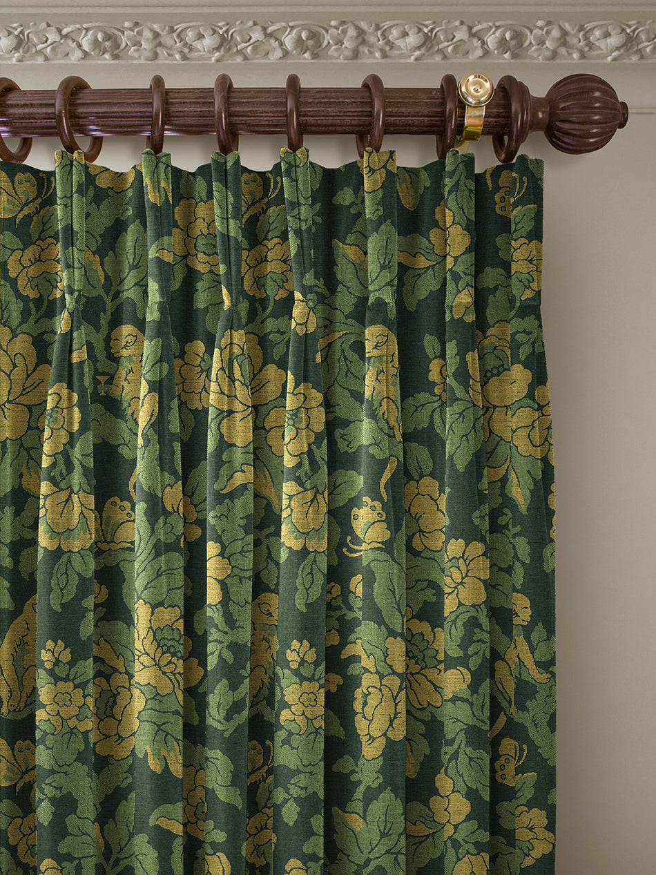 Drunken Monkey 'Jungle' Recycled Velvet Sample