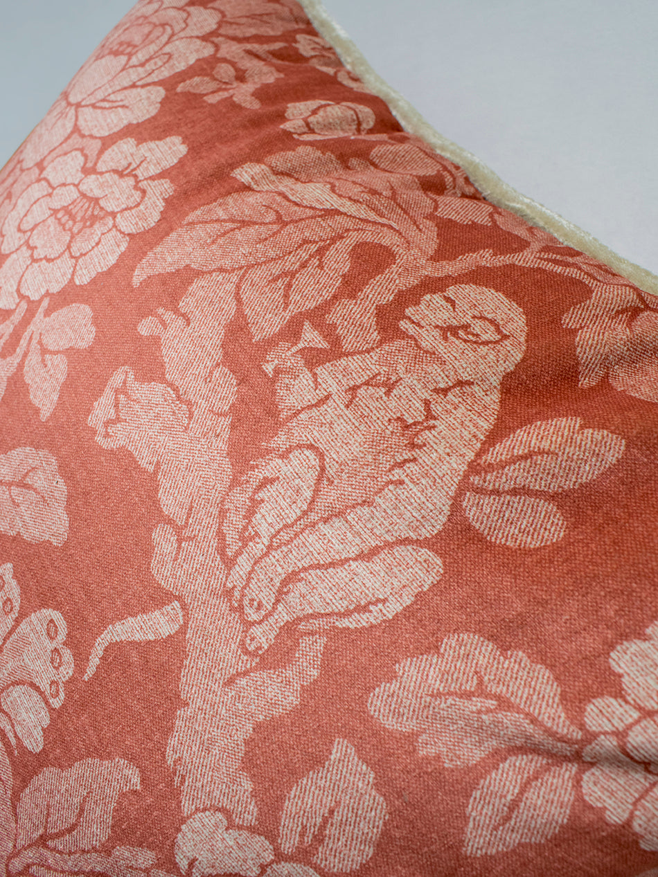 Drunken Monkey 'Melon' Velvet Cushion