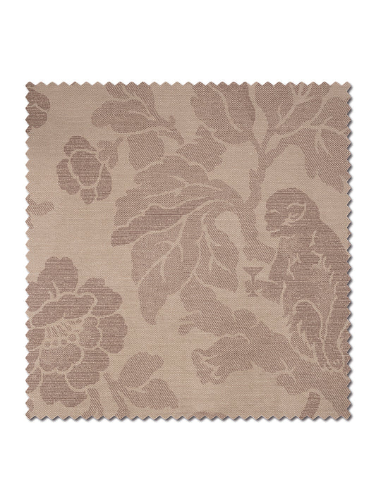 Drunken Monkey 'Nut Blush City' Recycled Velvet Sample
