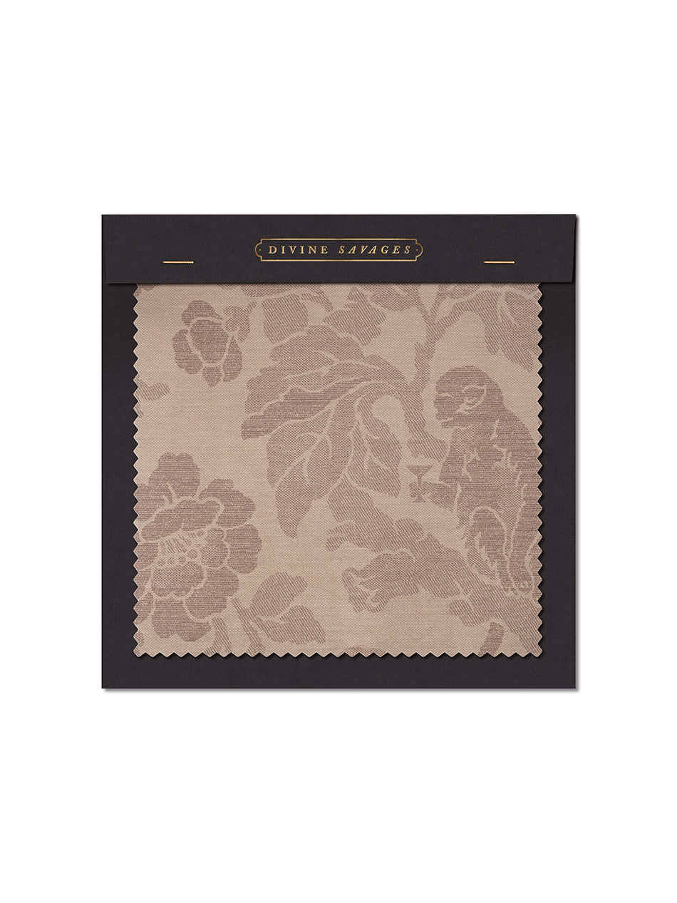 Drunken Monkey 'Nut Blush City' Recycled Velvet Sample