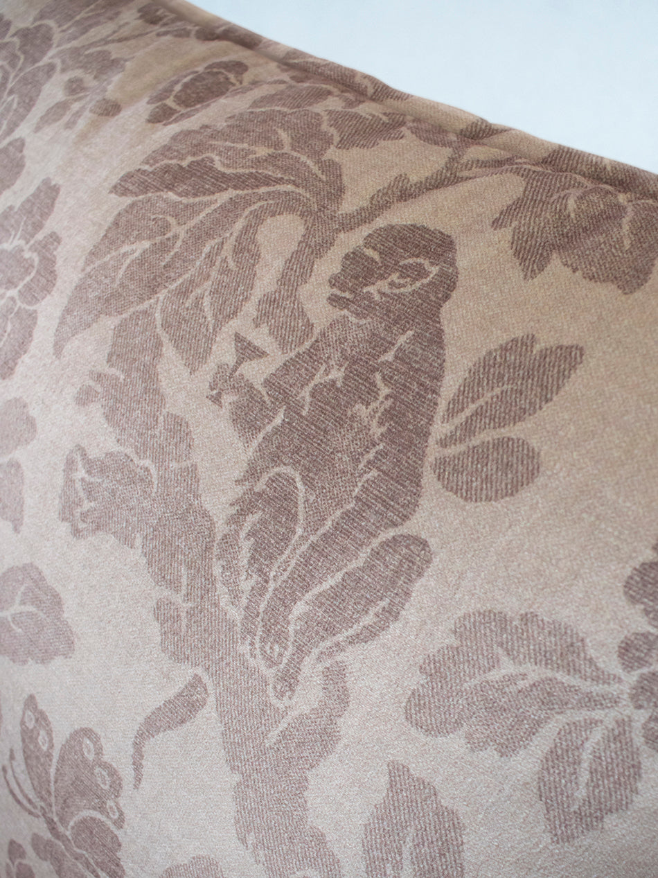 Drunken Monkey 'Nut Blush City' Recycled Velvet Sample