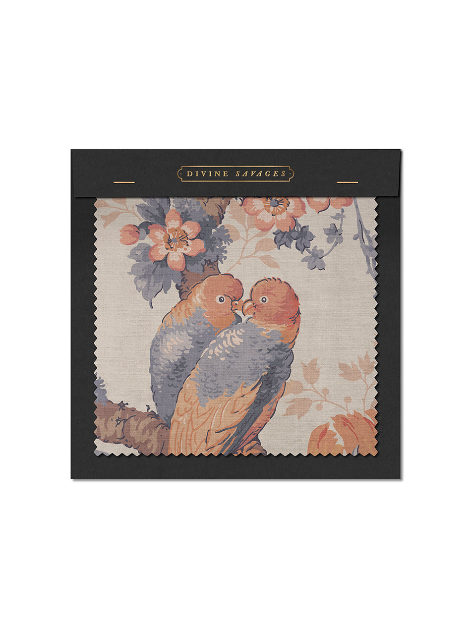 Lovebirds Recycled Velvet