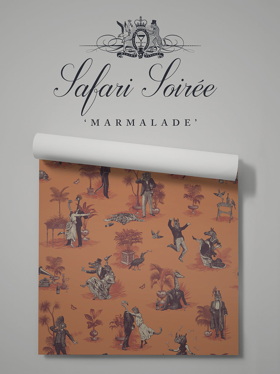 Safari Soiree Wallpaper