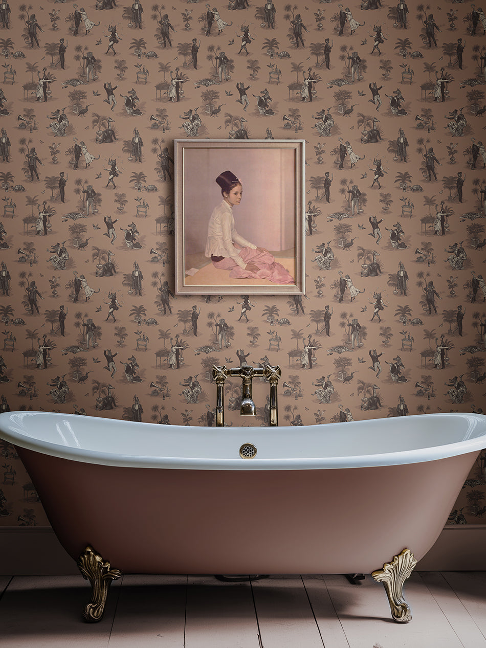 Safari Soiree Wallpaper Sample