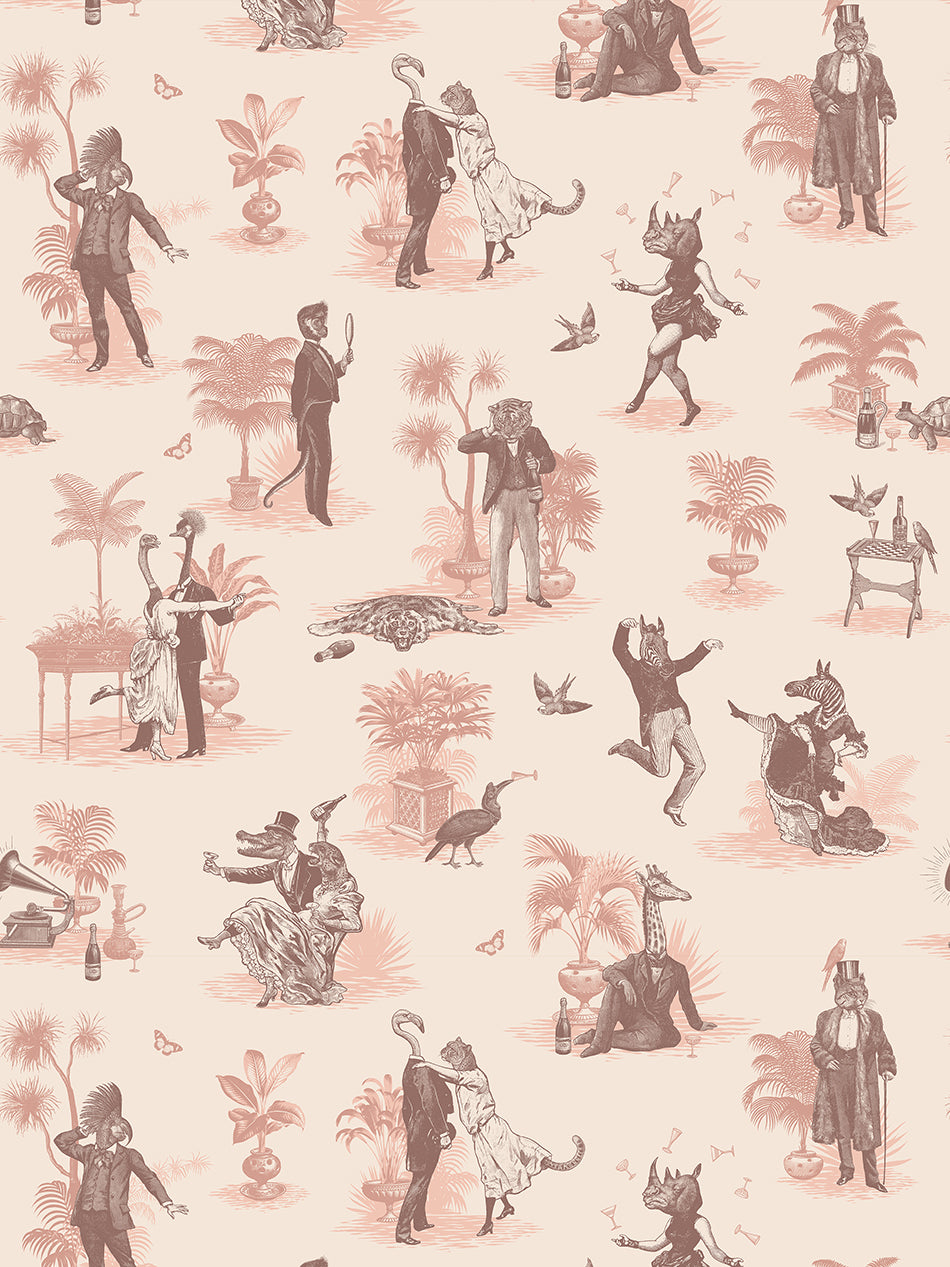 Safari Soiree Wallpaper Sample