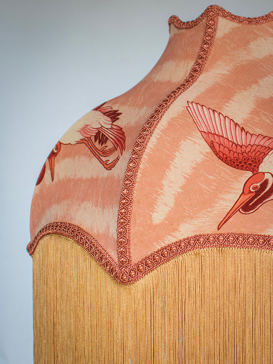 Sunset Dreams Fringed Lampshade