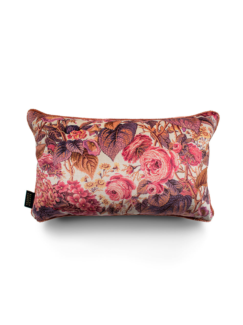 The Brambles Velvet Rectangle Cushion