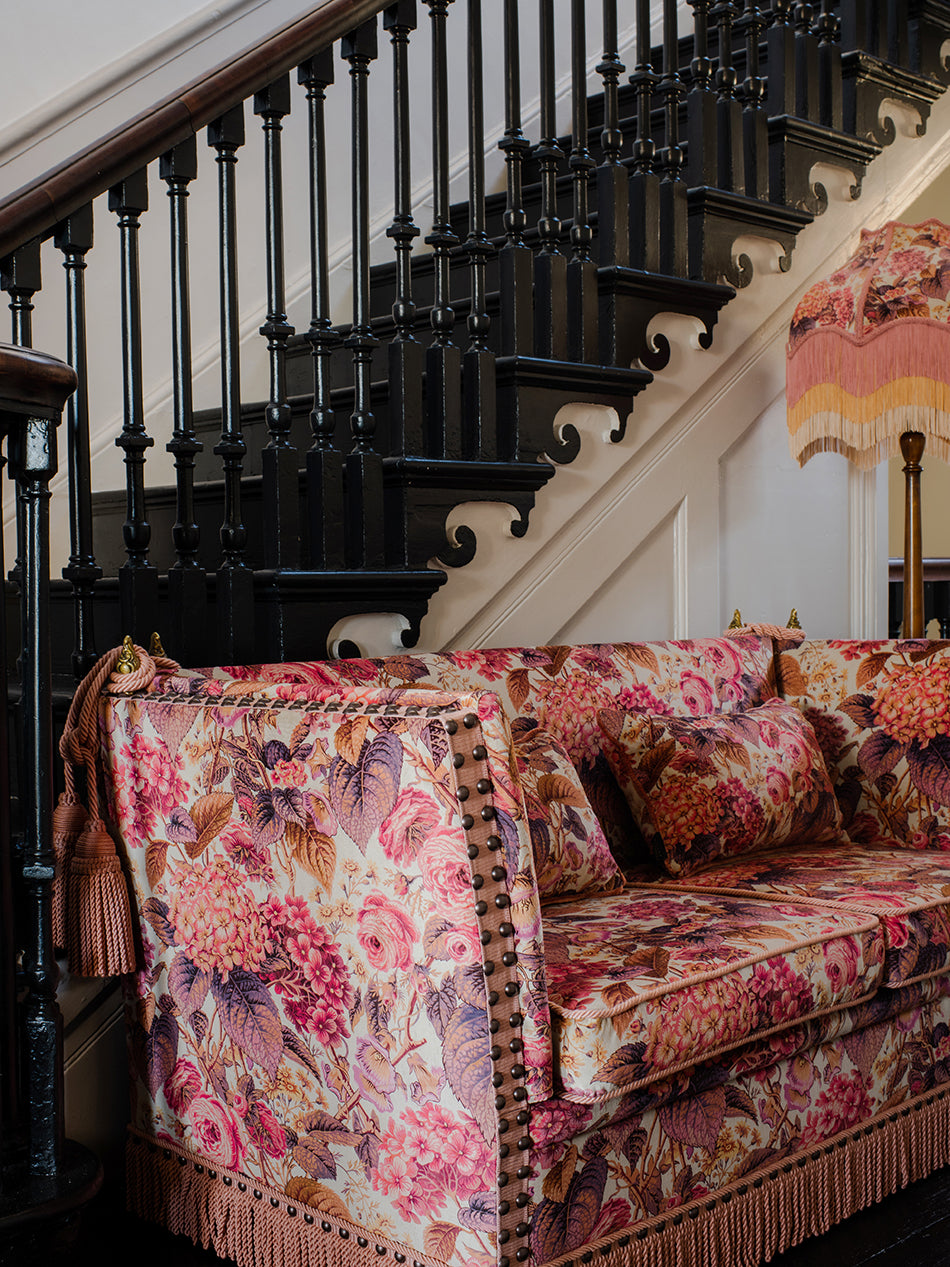 The Brambles Velvet Rectangle Cushion