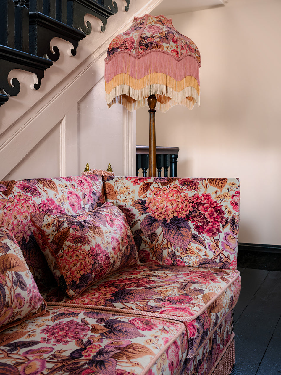 The Brambles Velvet Rectangle Cushion