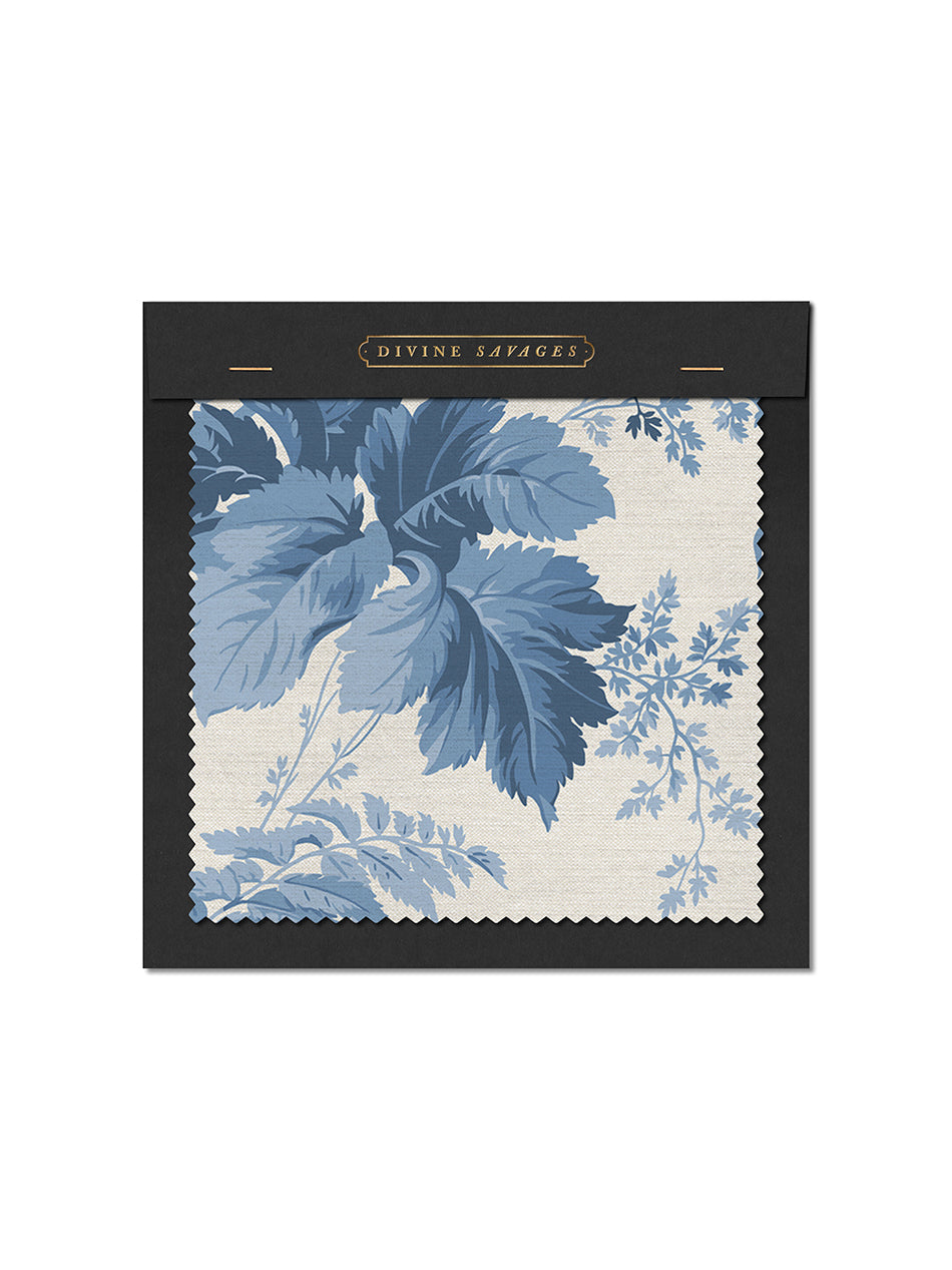 Where The Wildflowers Grow Recycled Velvet Sample