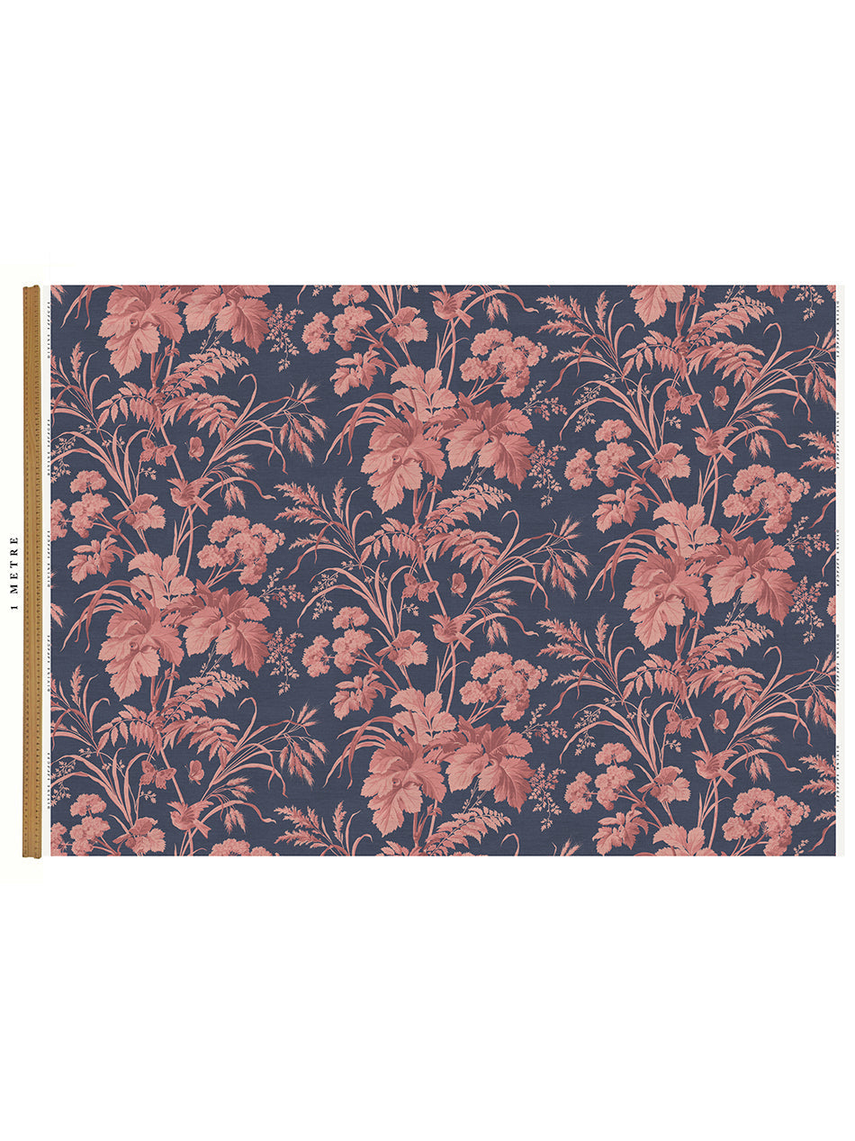 Where The Wildflowers Grow Recycled Velvet Sample