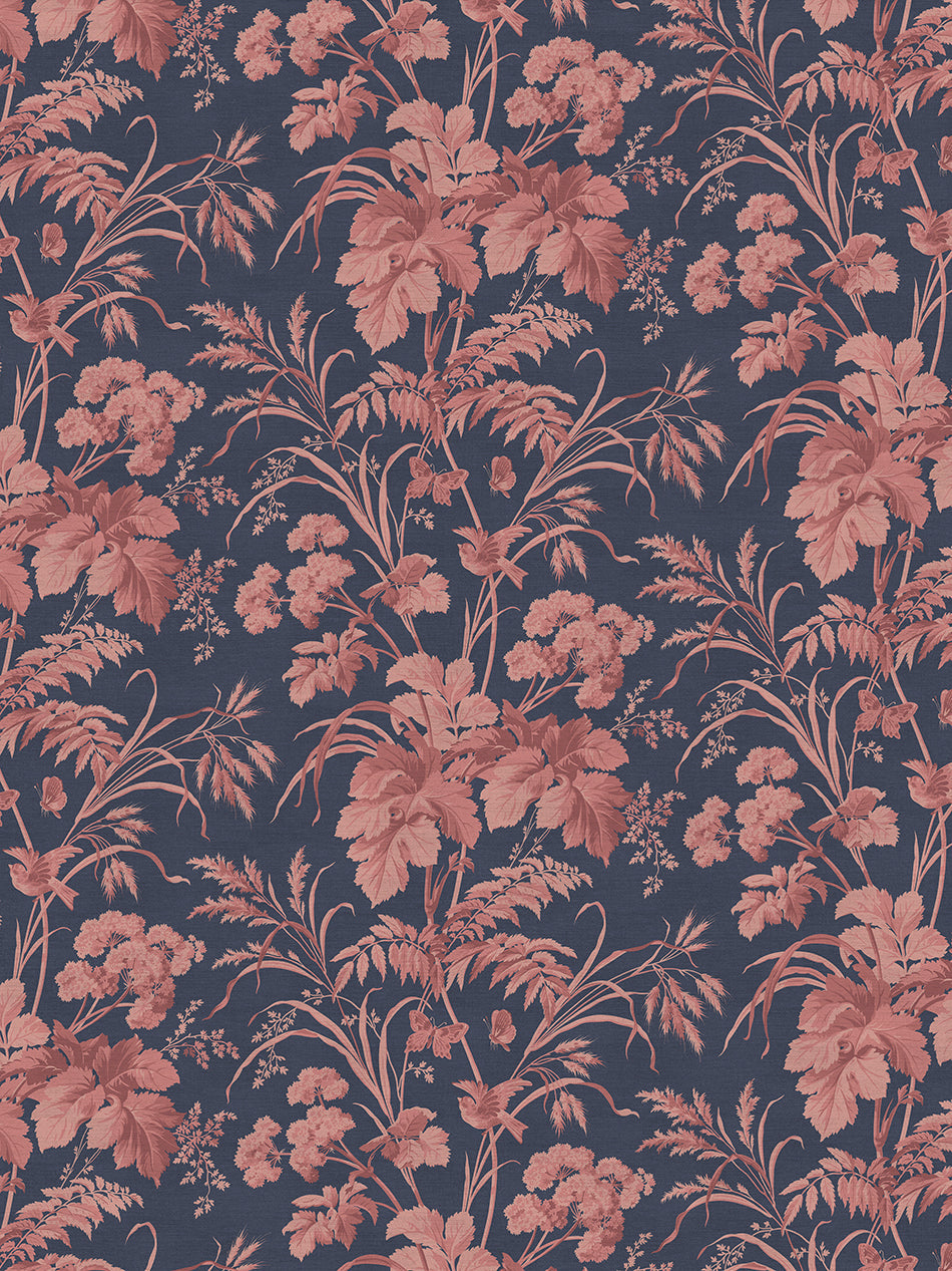 Where The Wildflowers Grow Recycled Velvet Sample