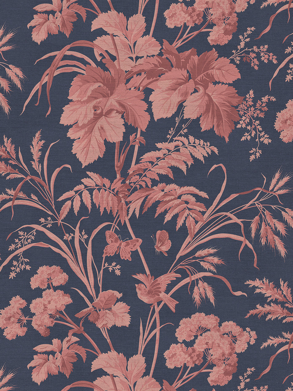 Where The Wildflowers Grow Recycled Velvet Sample