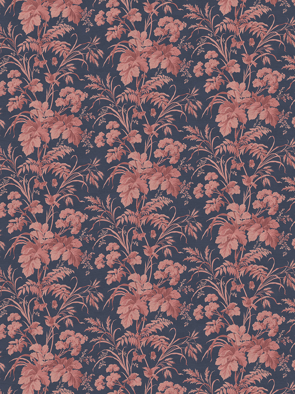 Where The Wildflowers Grow Recycled Velvet Sample