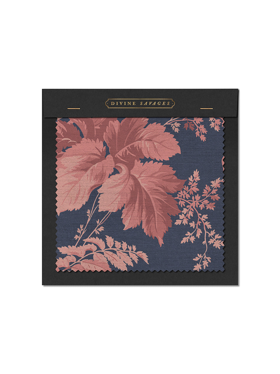 Where The Wildflowers Grow Recycled Velvet Sample