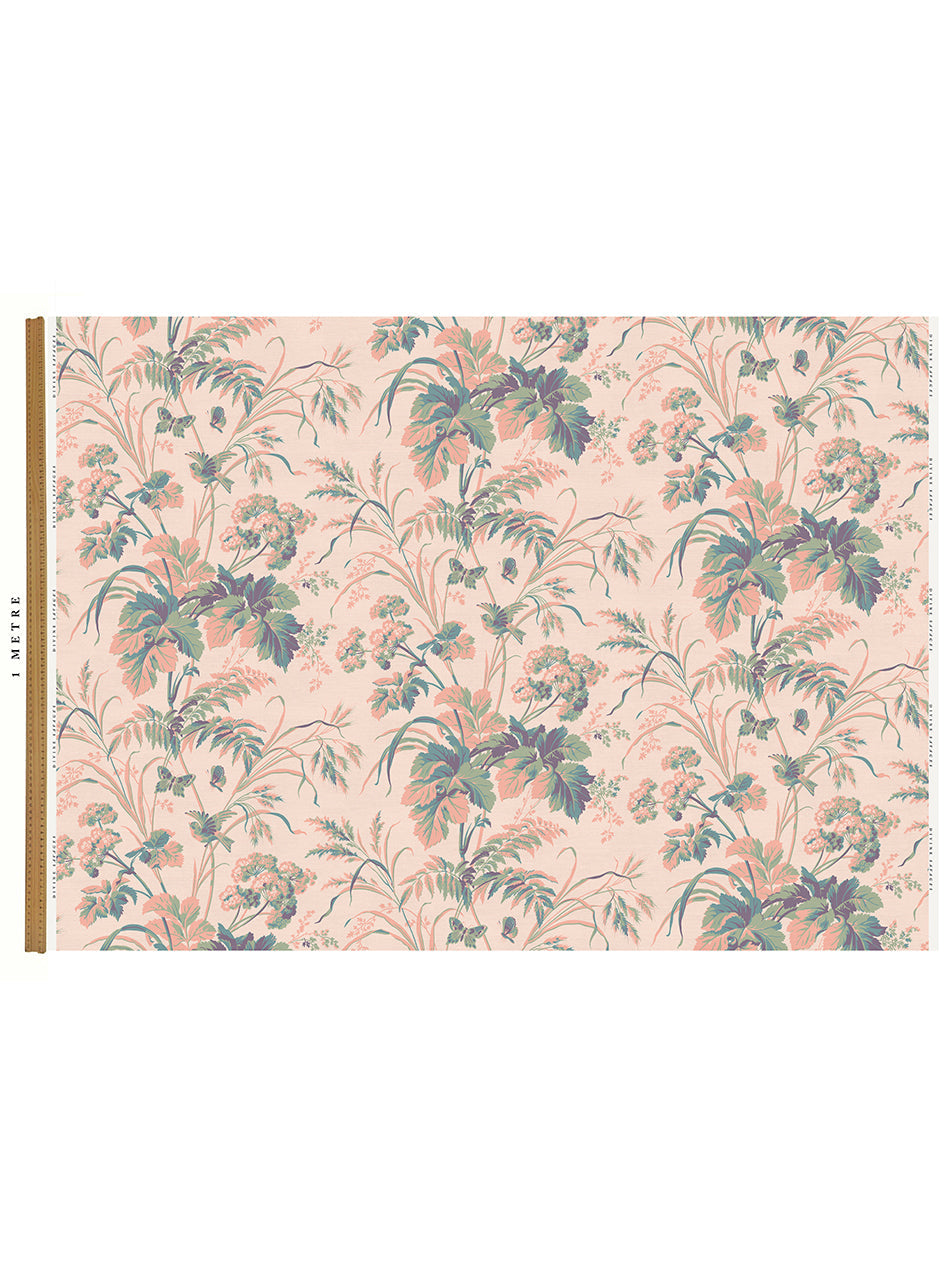Where The Wildflowers Grow Recycled Velvet Sample