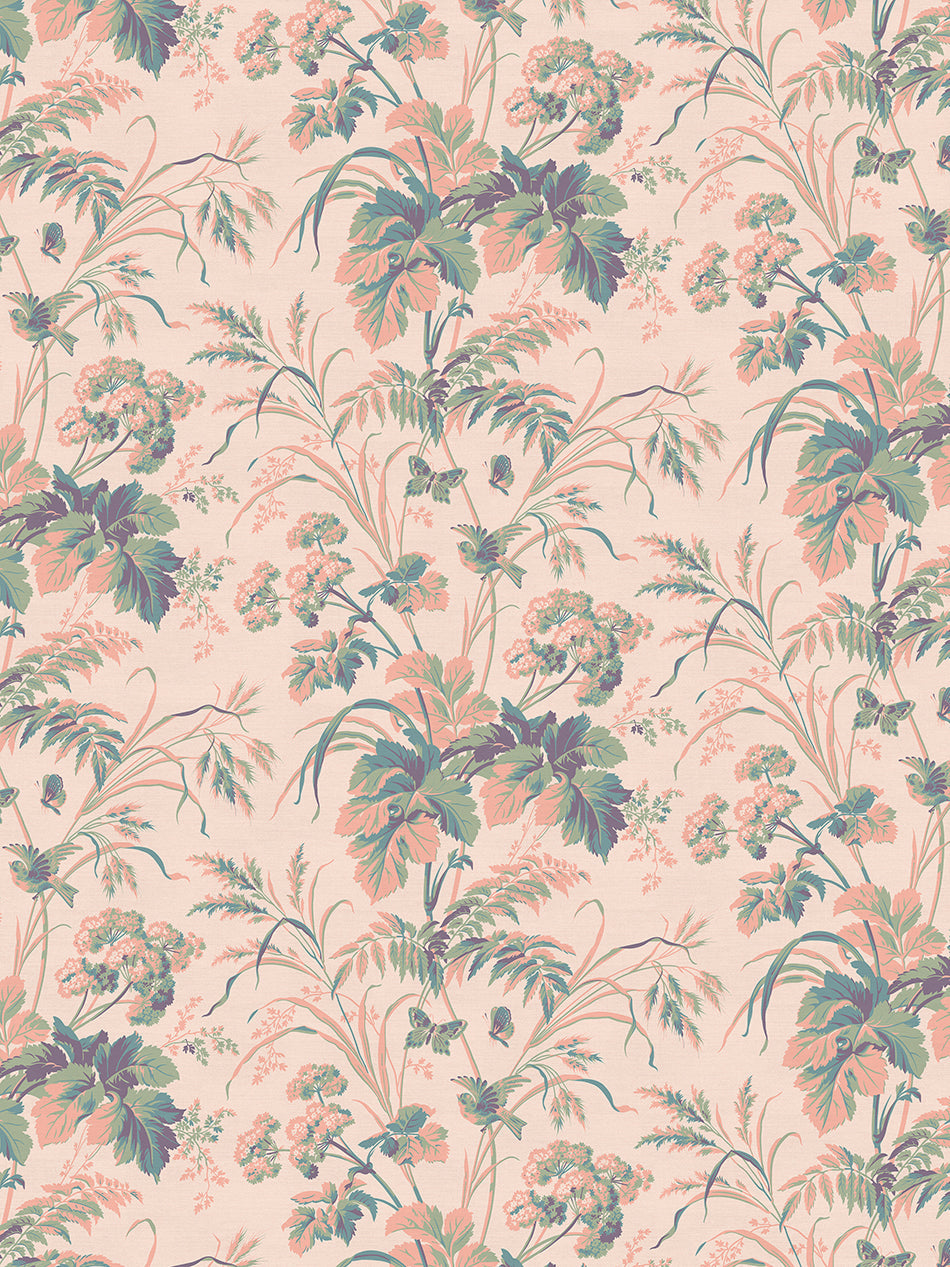 Where The Wildflowers Grow Recycled Velvet Sample