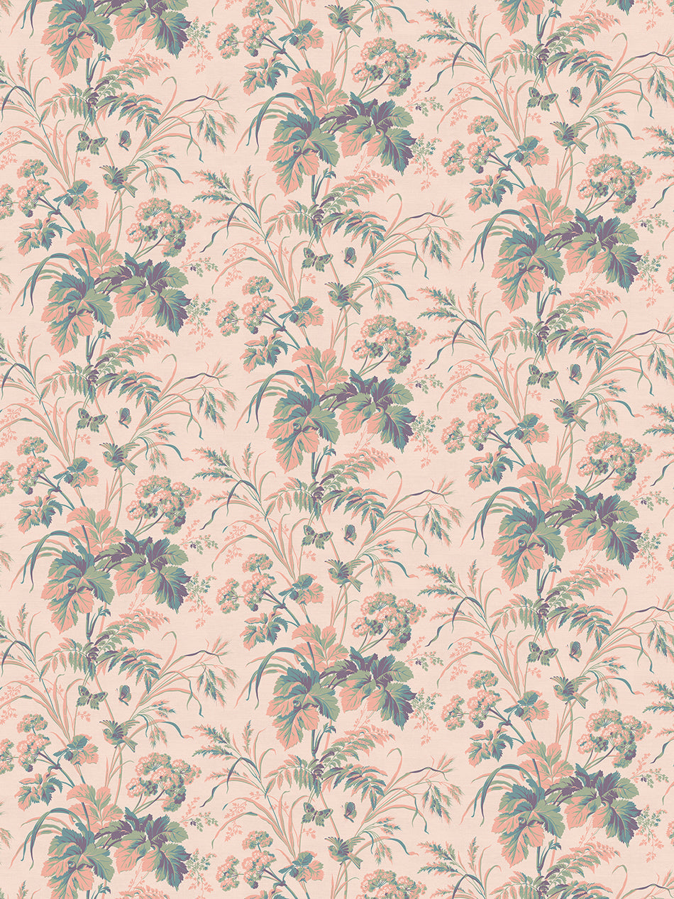 Where The Wildflowers Grow Recycled Velvet Sample