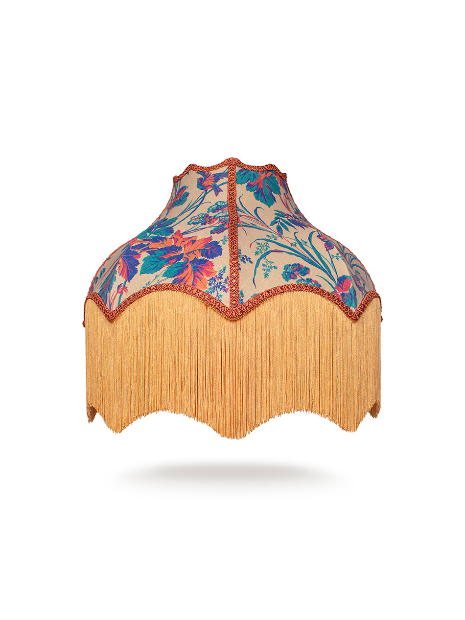Where The Wildflowers Grow 'Warhol' Fringed Lampshade