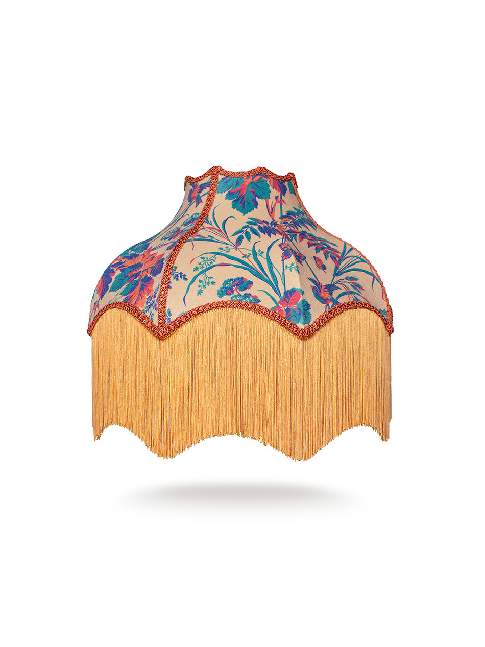 Where The Wildflowers Grow 'Warhol' Fringed Lampshade