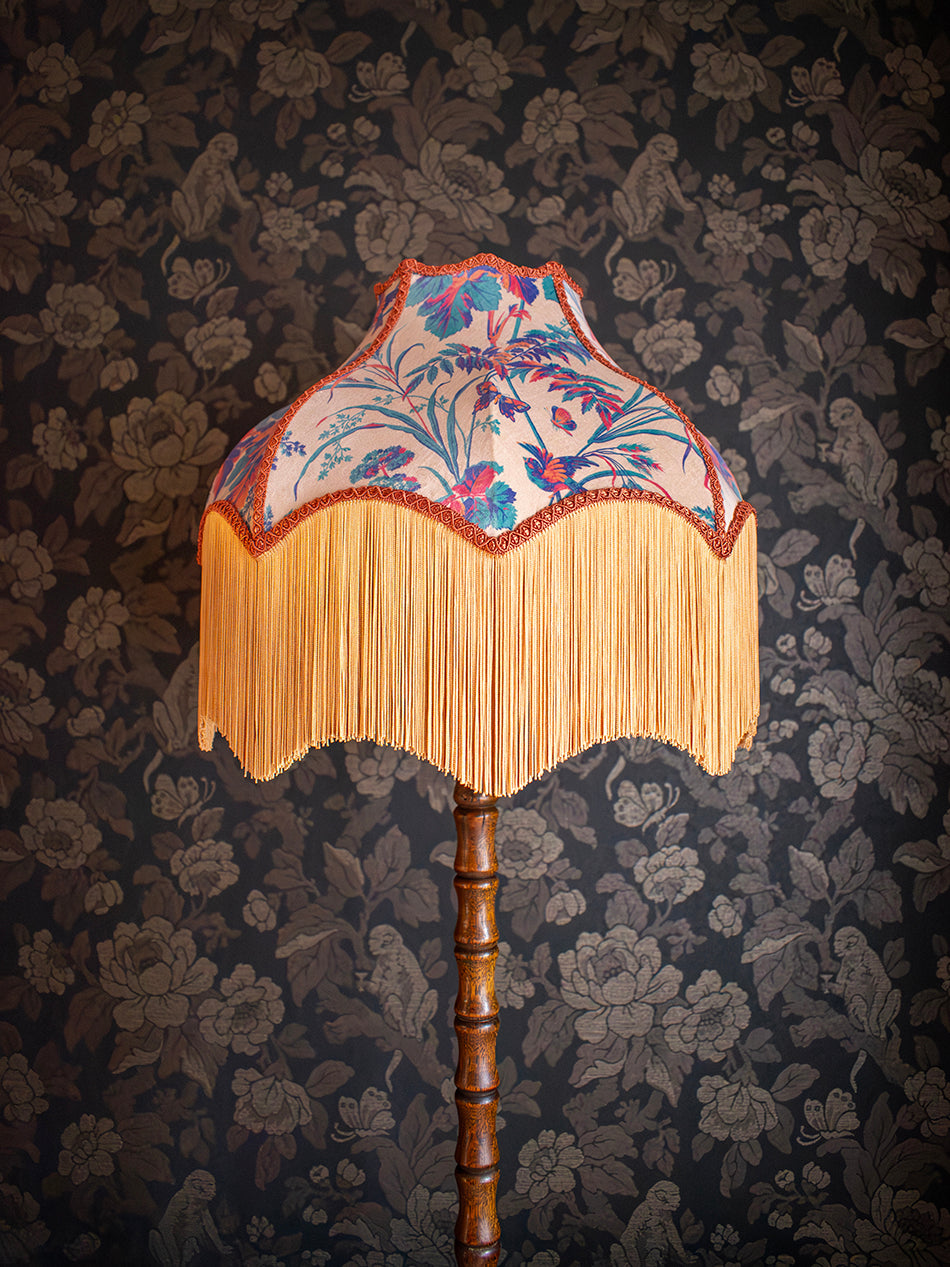 Where The Wildflowers Grow 'Warhol' Fringed Lampshade