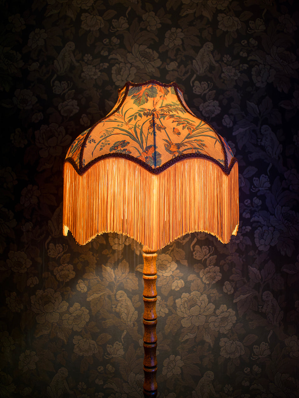 Where The Wildflowers Grow 'Warhol' Fringed Lampshade