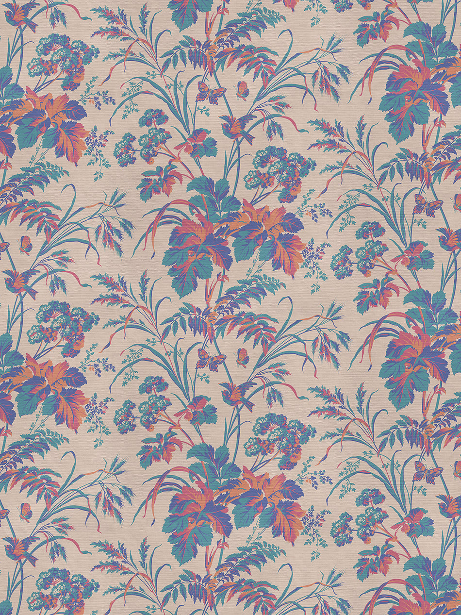 Where The Wildflowers Grow Linen Sample