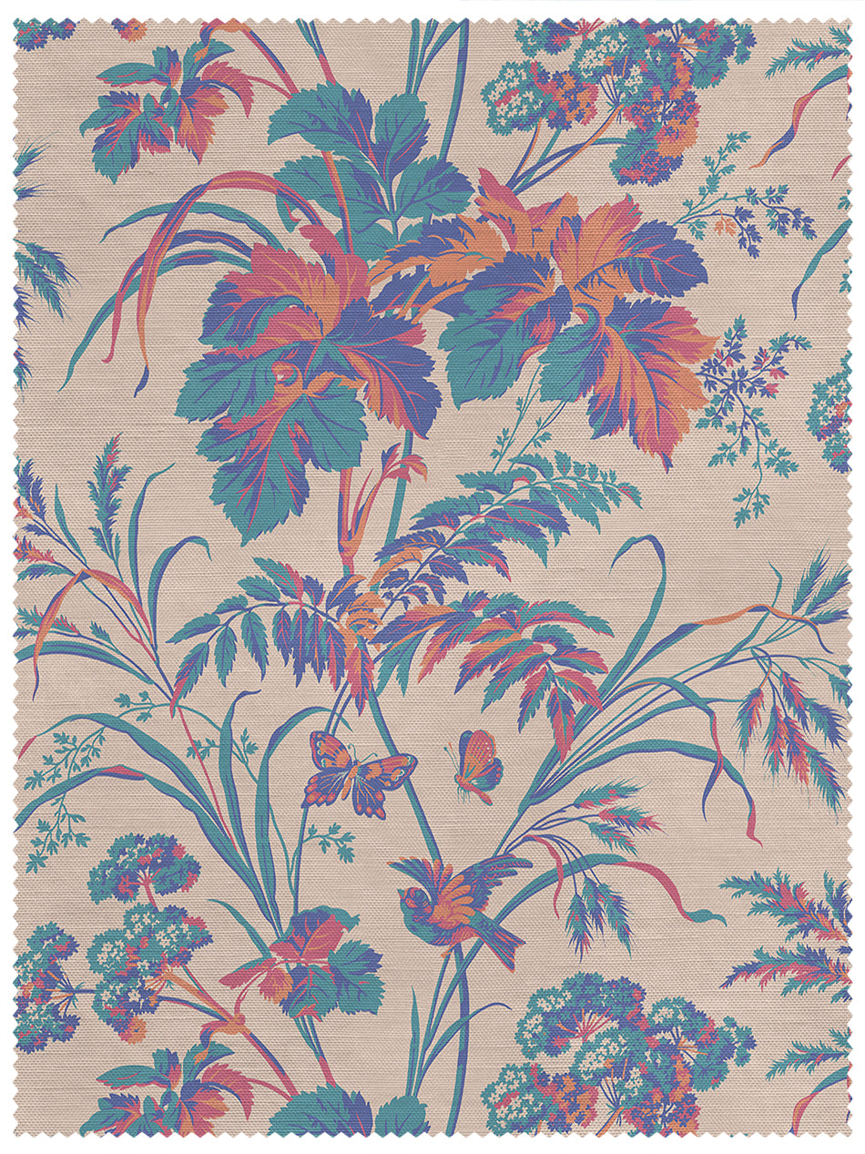 Where The Wildflowers Grow Linen Sample