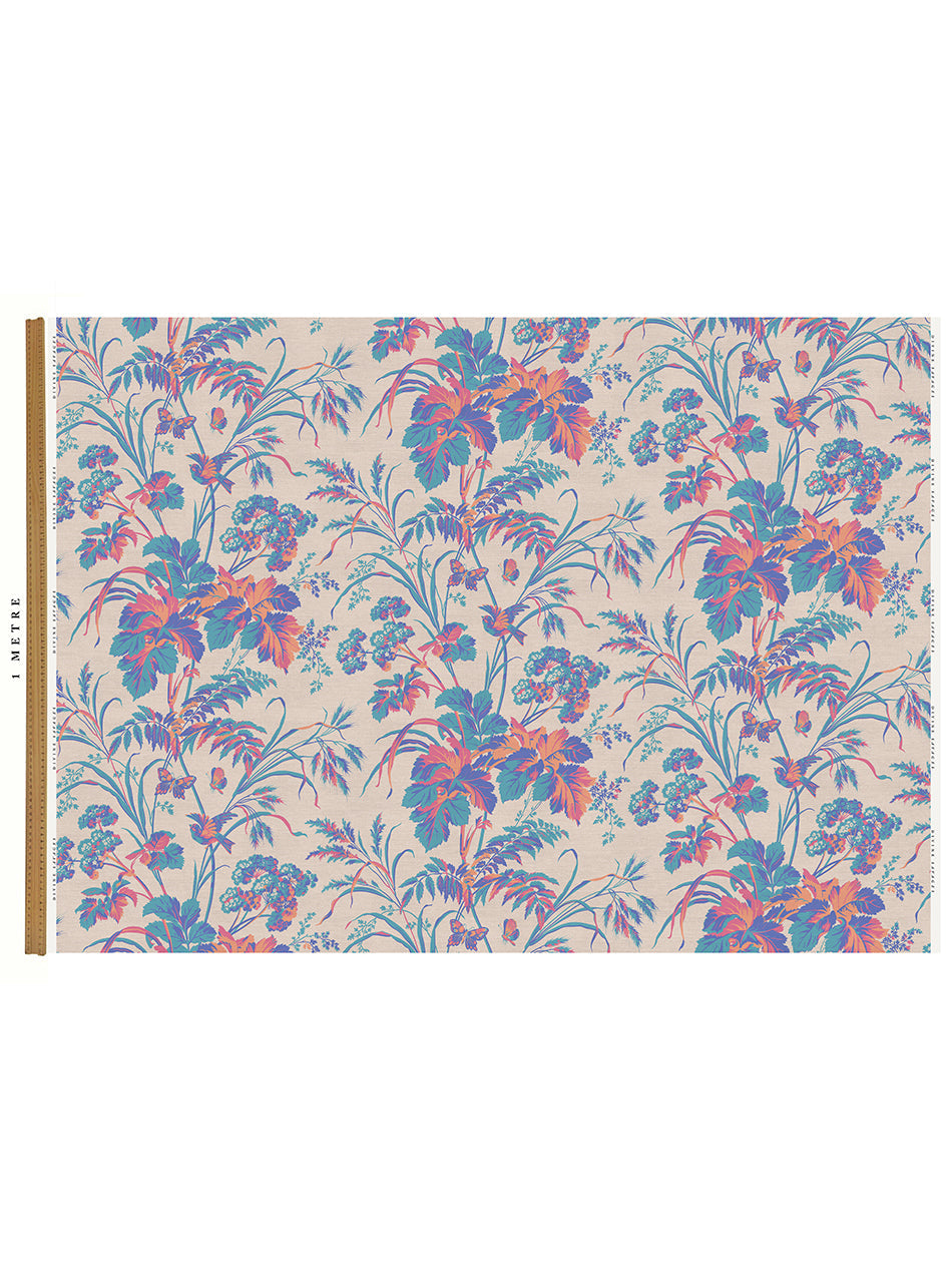 Where The Wildflowers Grow Recycled Velvet Sample