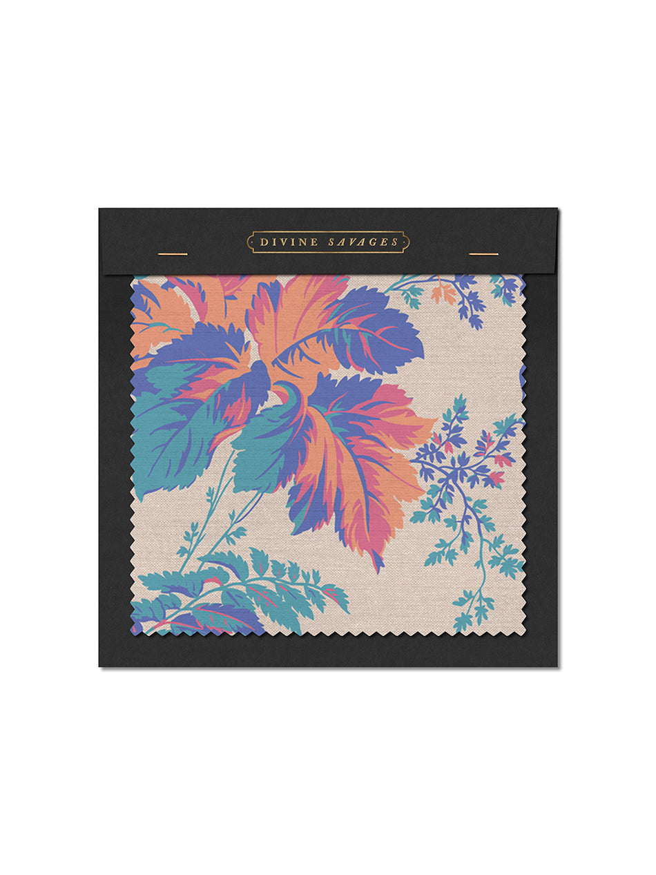 Where The Wildflowers Grow Recycled Velvet Sample