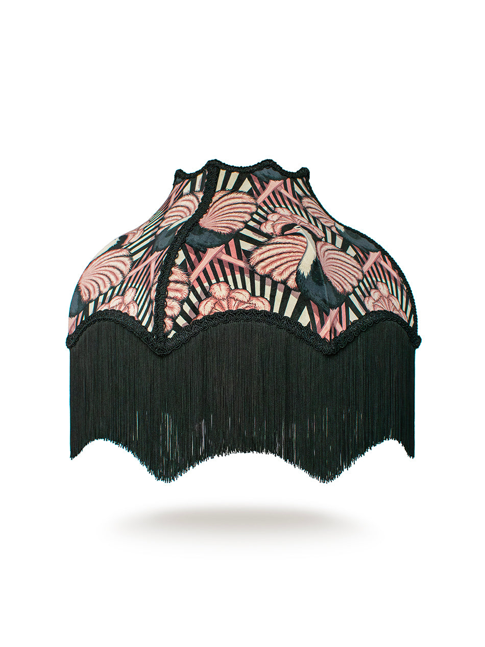 Zsa Zsa 'Candy' Fringed Lampshade