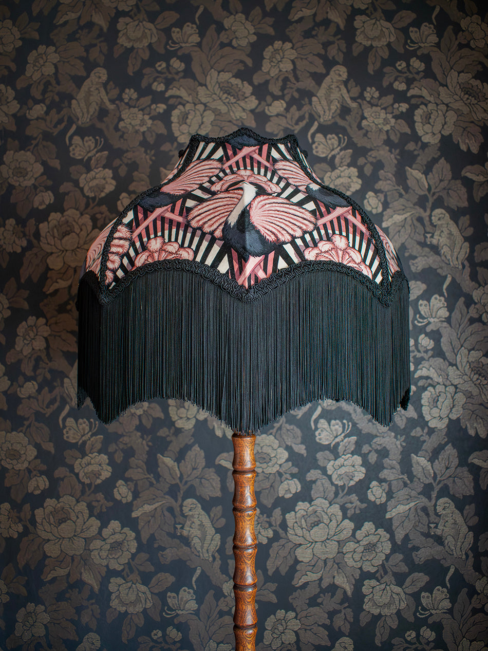 Zsa Zsa 'Candy' Fringed Lampshade
