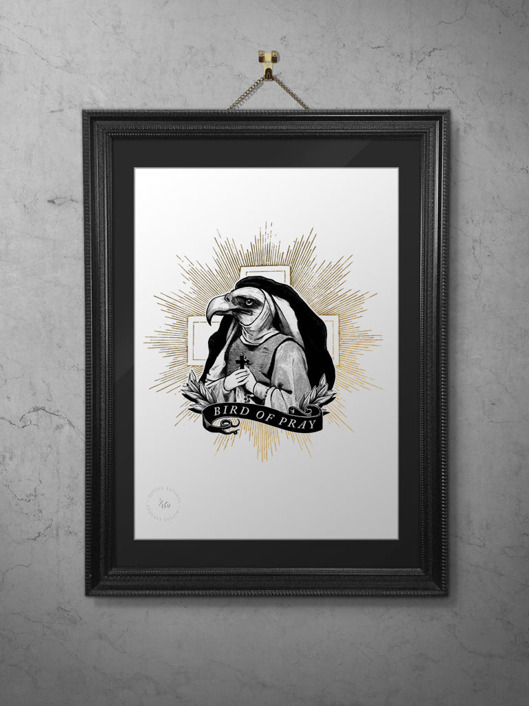 Bird of Pray Limited Edition Print Divine Savages