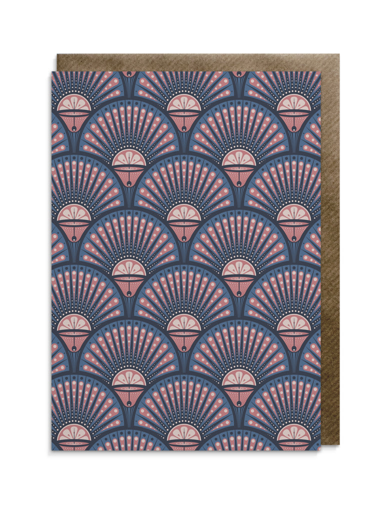 Deco Martini 'Blush' Greeting Card