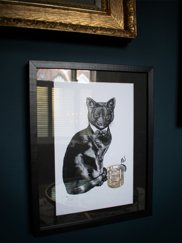 Cat-tankerous Limited Edition Print