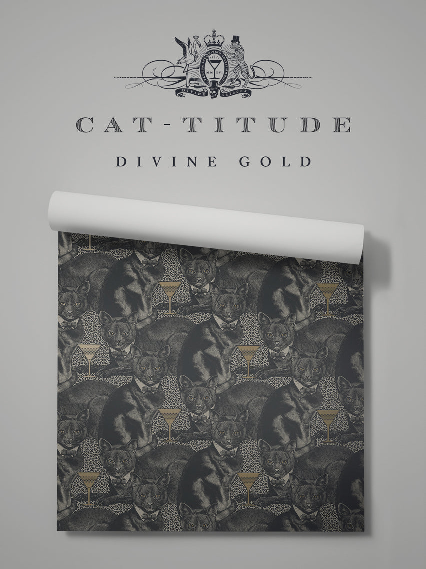Cat-titude Wallpaper Sample