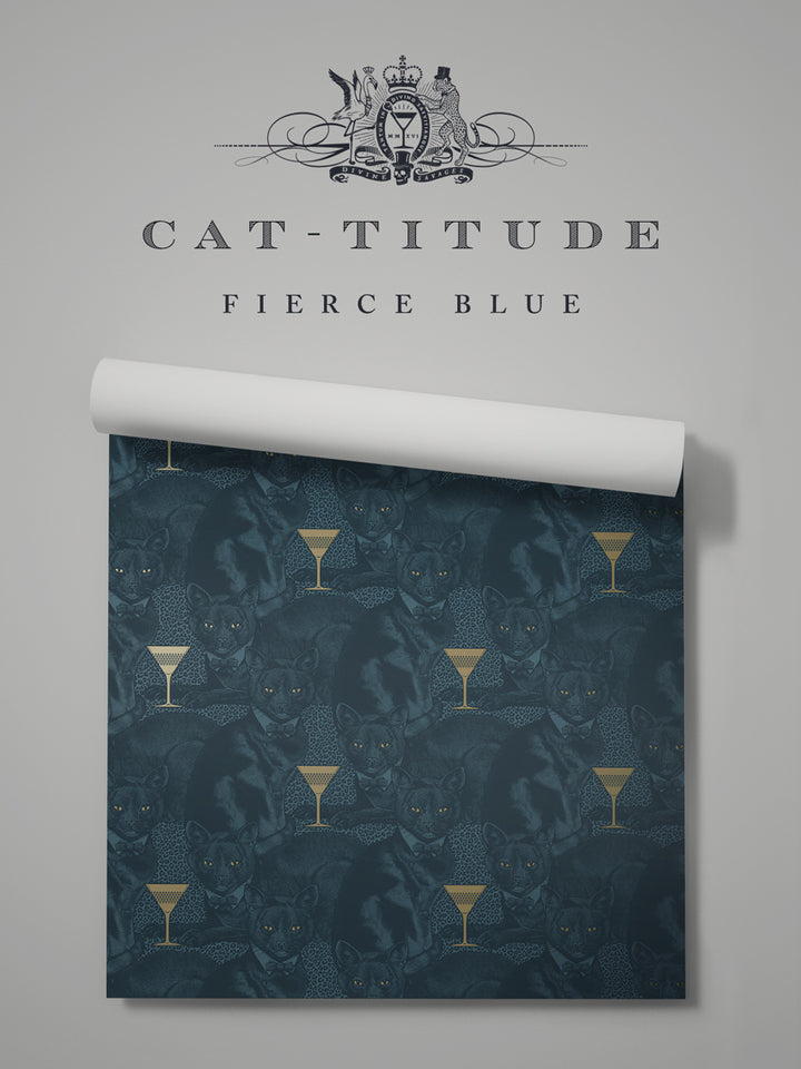 Cat-titude Wallpaper Sample