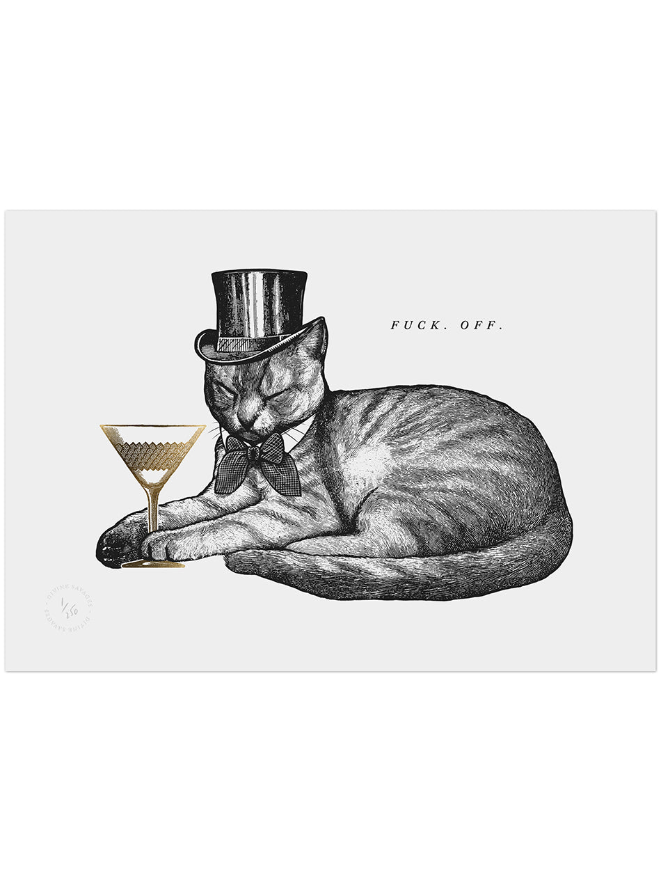 Cat-titude II Limited Edition Print