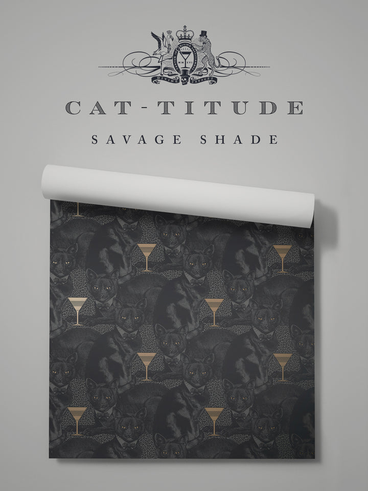 Cat-titude Wallpaper Sample