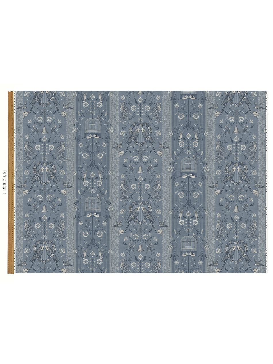 Bye Bye Birdie! 'French Blue' Linen
