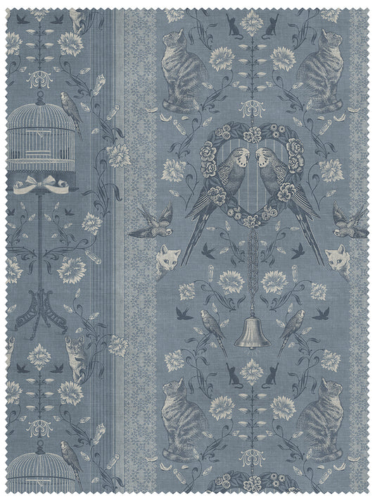 Bye Bye Birdie! 'French Blue' Linen