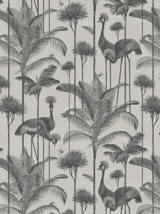 Crane Fonda 'Charcoal' Recycled Velvet Sample