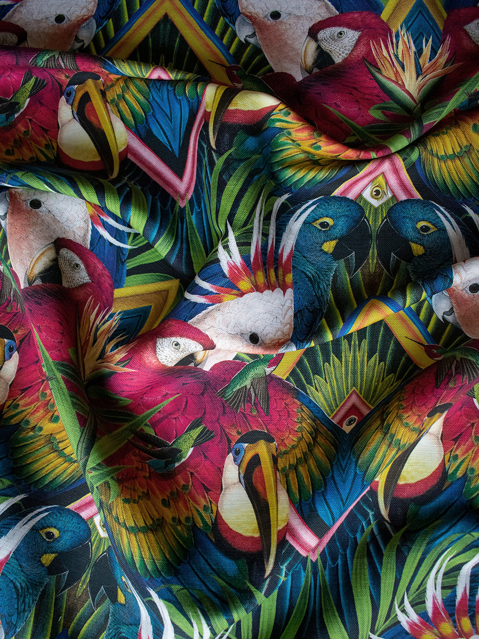Divine Plumage 'Fiesta' Linen