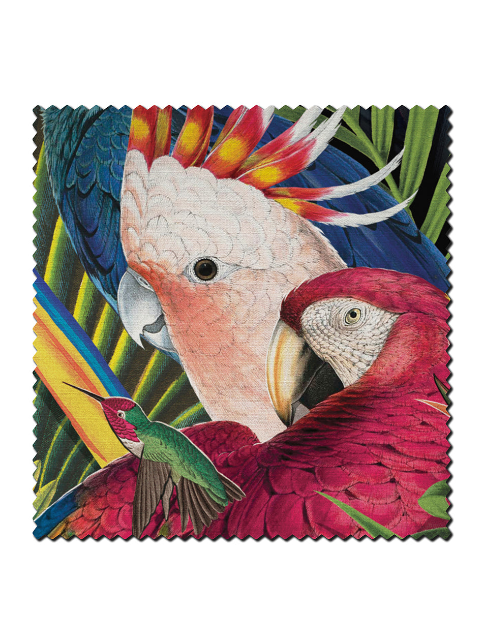 Divine Plumage 'Fiesta' Recycled Velvet Sample