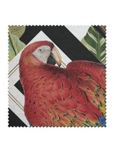 Load image into Gallery viewer, Geometric Aviary Linen Sample